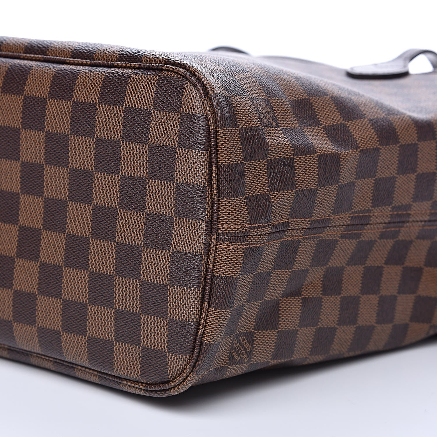 Louis Vuitton Damier Ebene Neo Neverfull MM Rose Ballerine 9 of 13