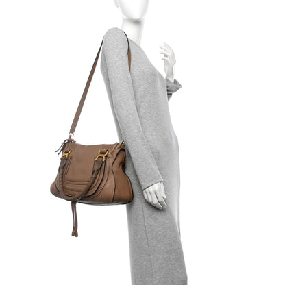 Chloe Calfskin Medium Marcie Satchel Nude 4 of 28