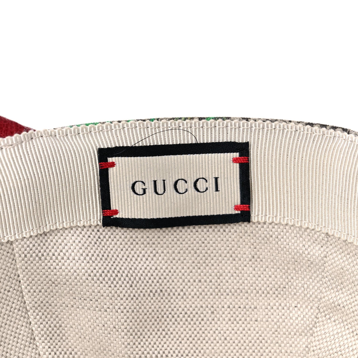 Gucci GG Supreme Flora Claudia Baseball Hat 55 XS Red 8 of 9