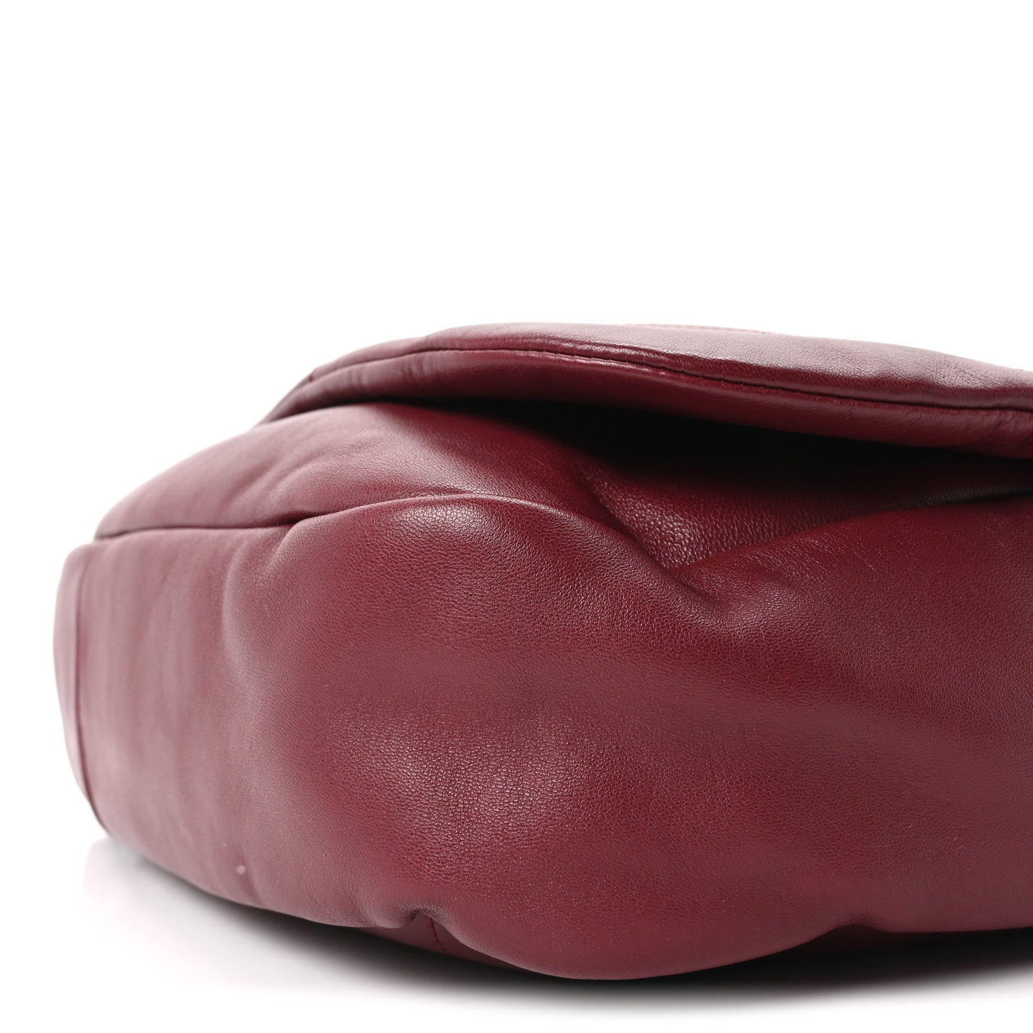 Saint Laurent Lambskin Matelasse Monogram Large Jamie 4.3 New Dark Bordeaux 10 of 10