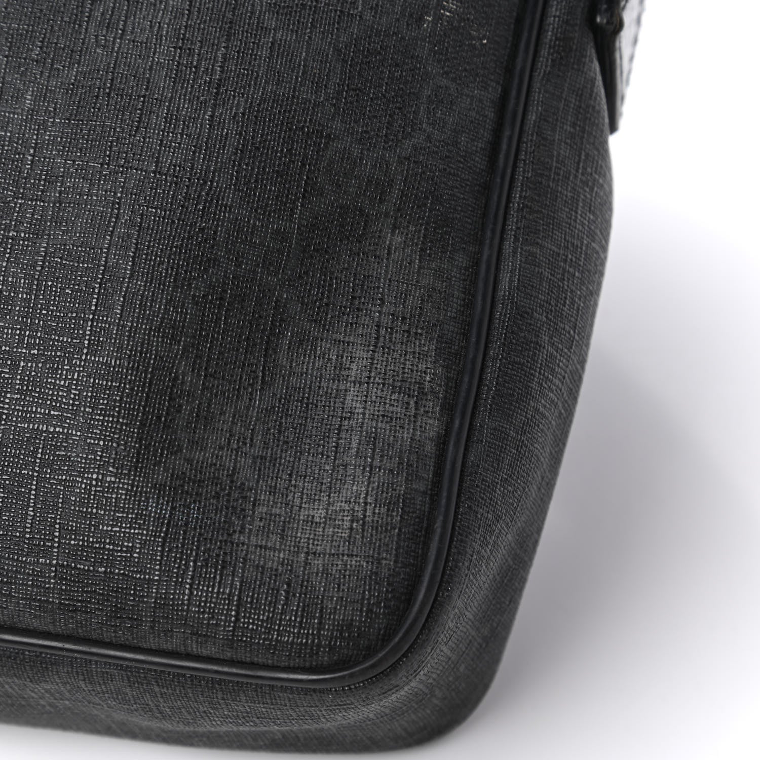 Gucci GG Supreme Monogram Messenger Bag Black Grey 11 of 11