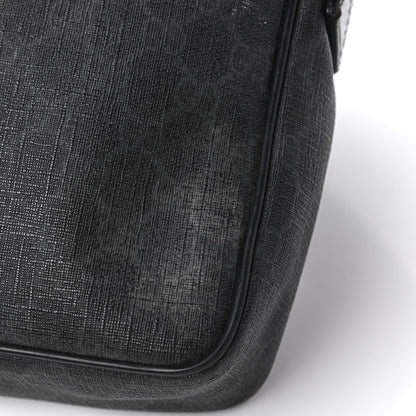 Gucci GG Supreme Monogram Messenger Bag Black Grey 11 of 11