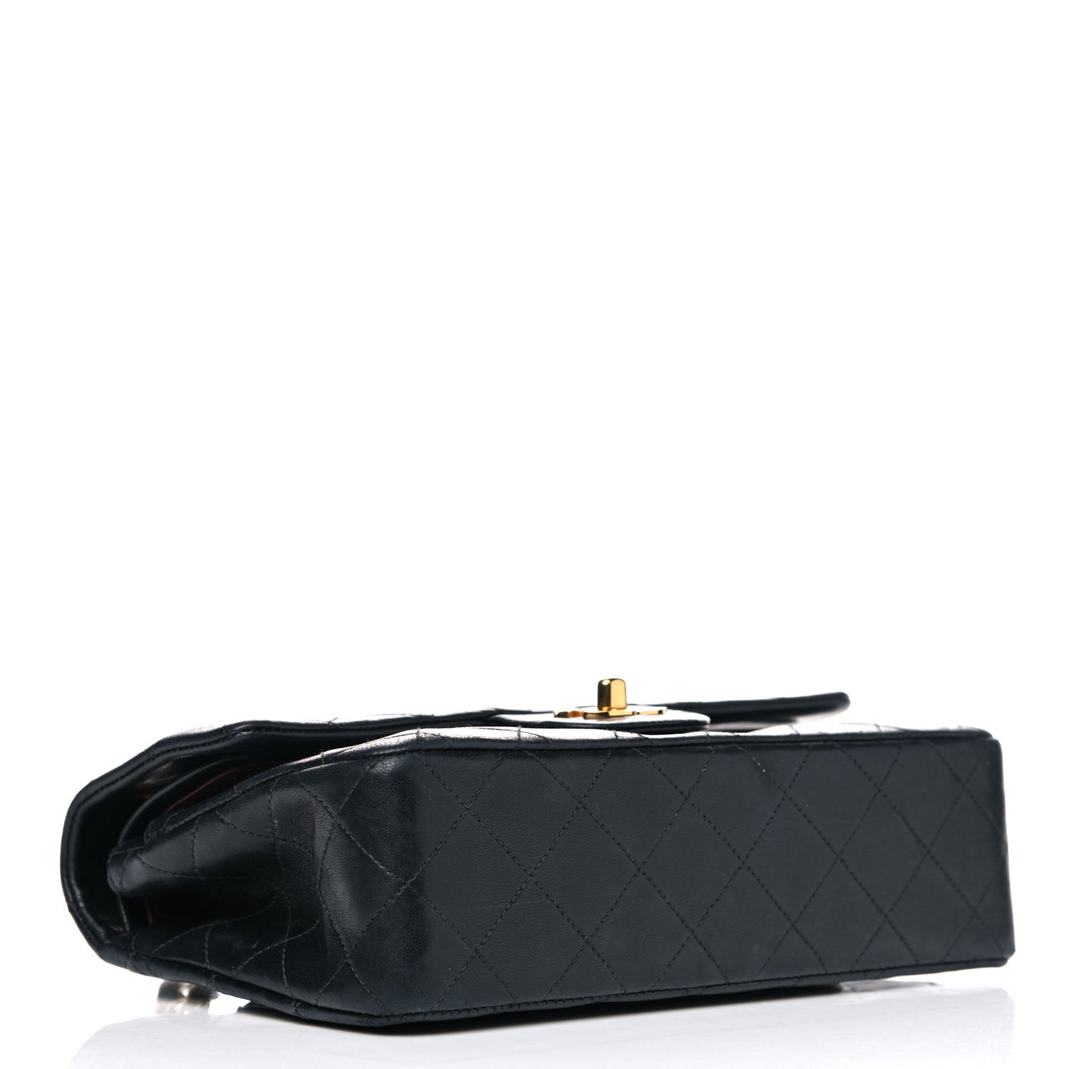 Chanel Lambskin Quilted Small Double Flap Black 4 of 25