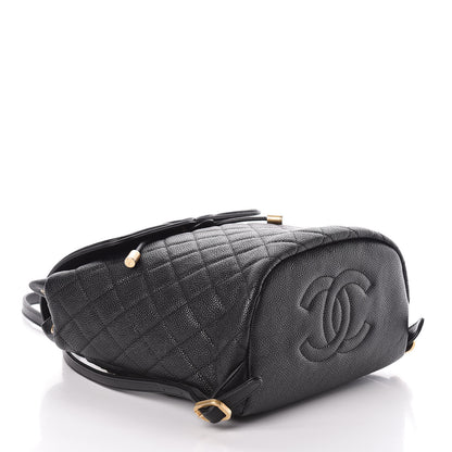 Chanel Caviar Quilted Filigree Backpack Black 4 of 10