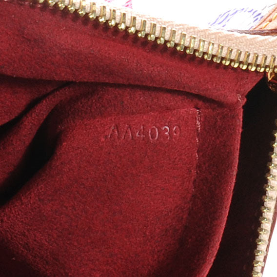 Louis Vuitton Monogram Milla Clutch MM White 8 of 8