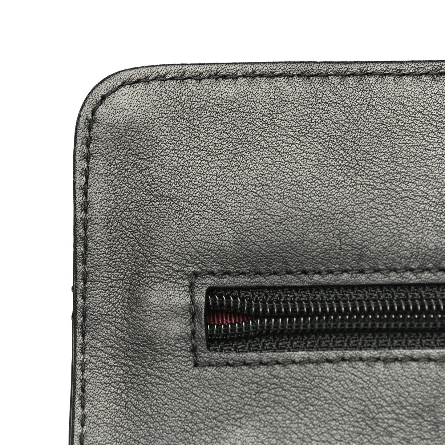 Aged Calfskin Quilted Reissue Wallet On Chain WOC Black