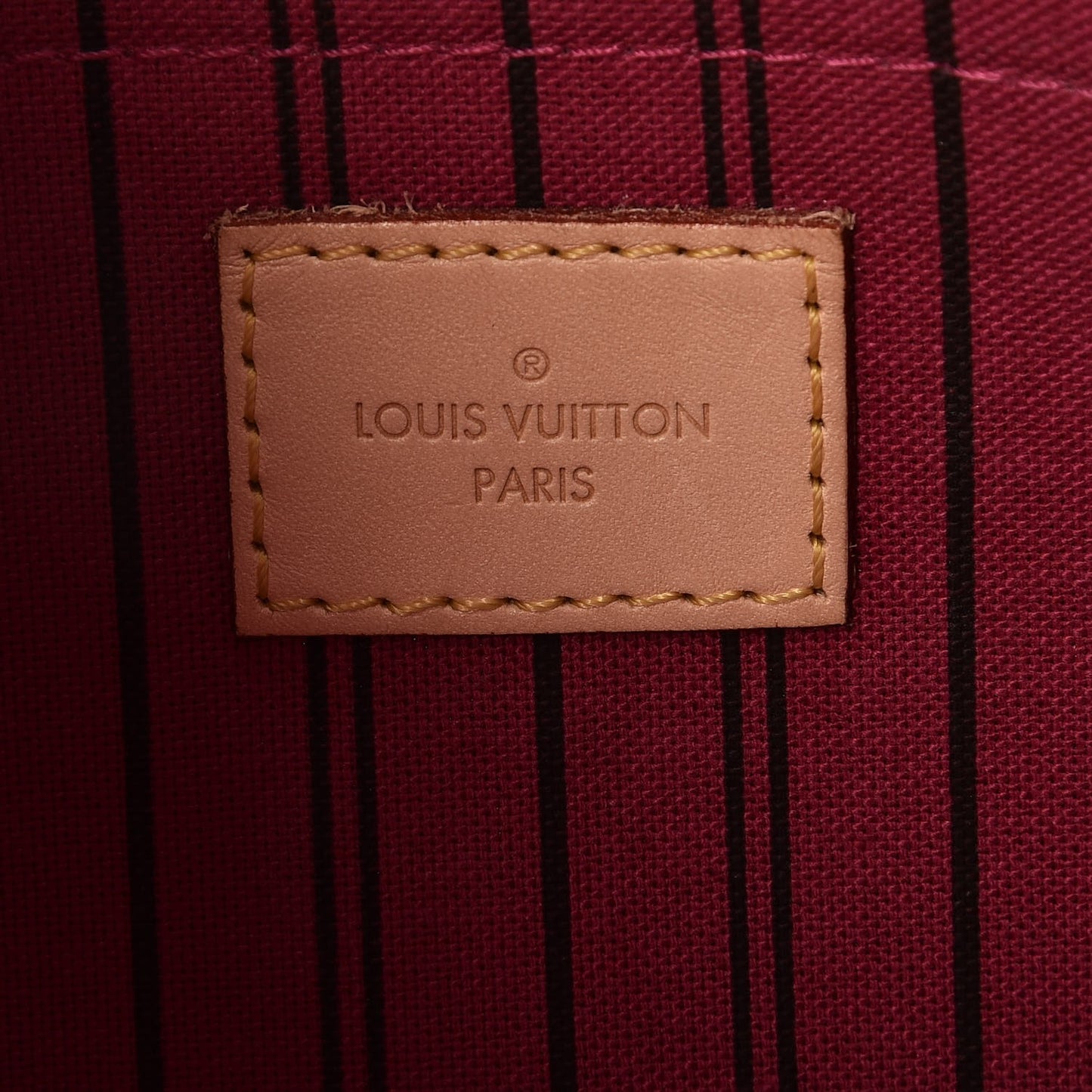 Monogram Neverfull MM GM Pochette Pivoine