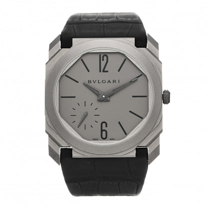 Bulgari Titanium Alligator 40mm Octo Finissimo Automatic Watch 1 of 4