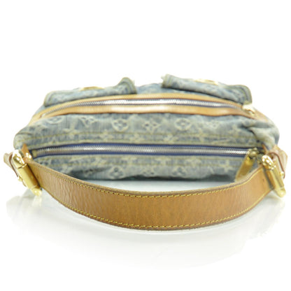 Louis Vuitton Monogram Denim Baggy PM Blue 6 of 10
