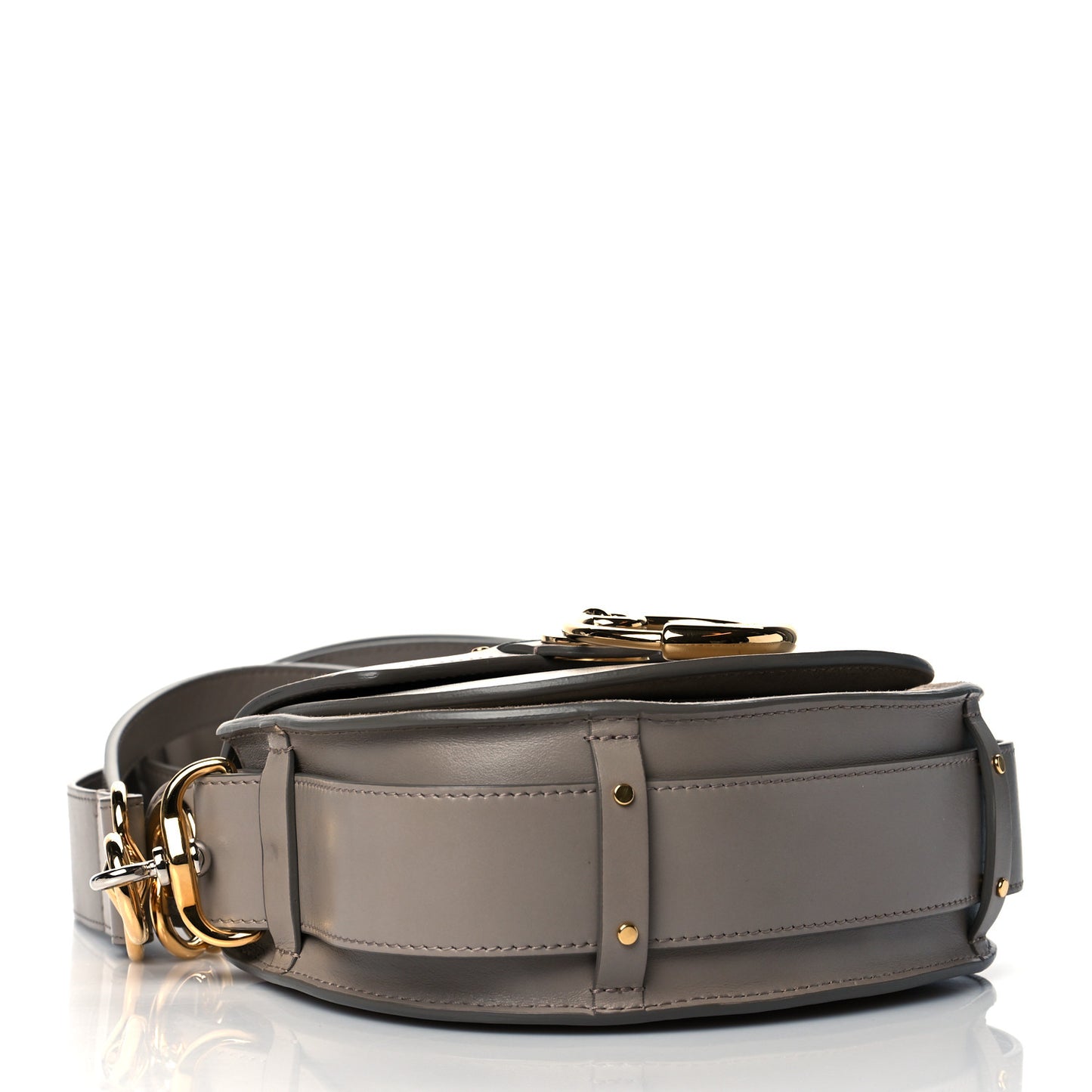 Calfskin Small Tess Bag Motty Grey