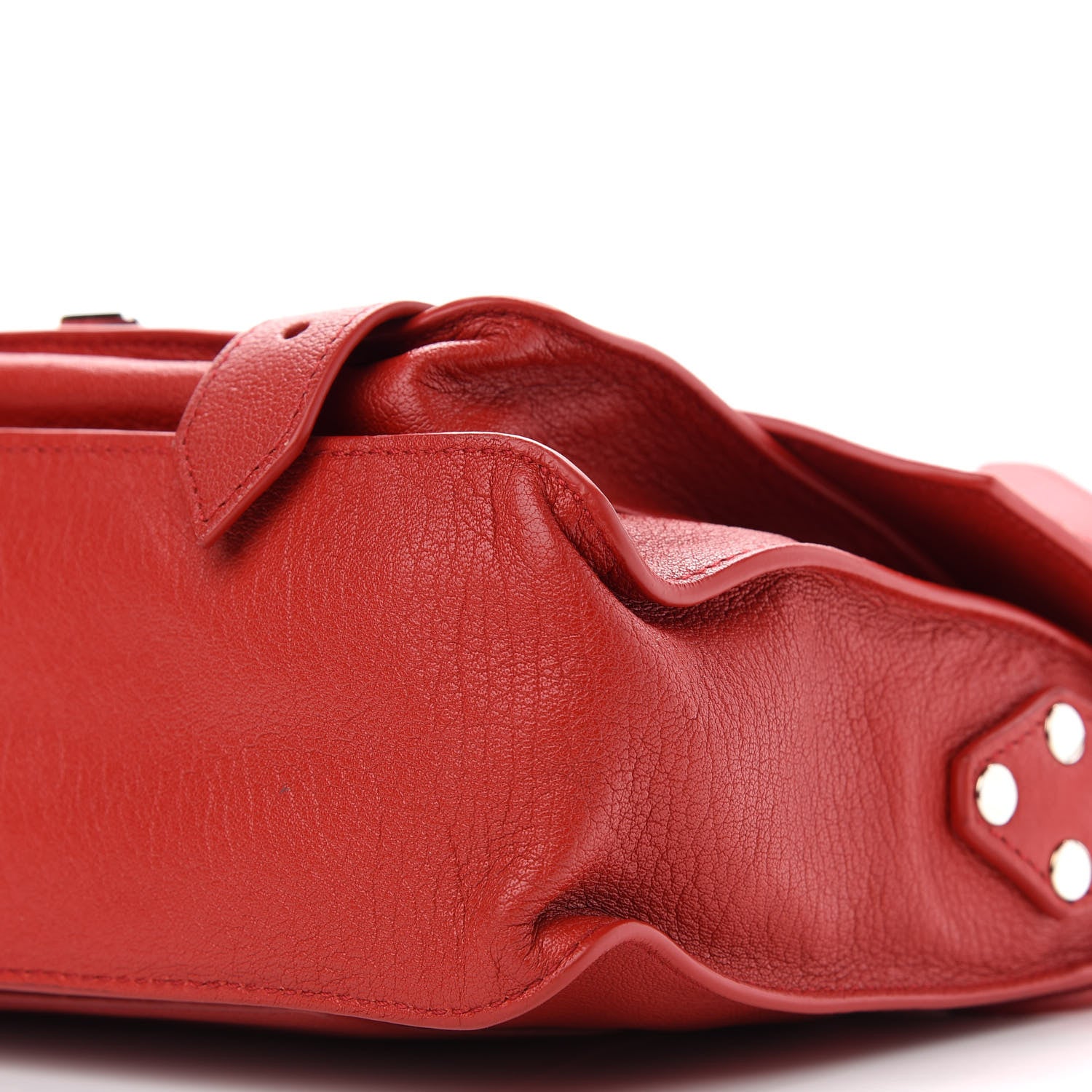 Proenza Schouler Lambskin Tiny PS1 Satchel Red 8 of 10