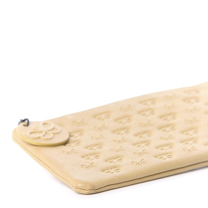 Bottega Veneta Nappa Embossed Butterfly Pouch Banane 6 of 10