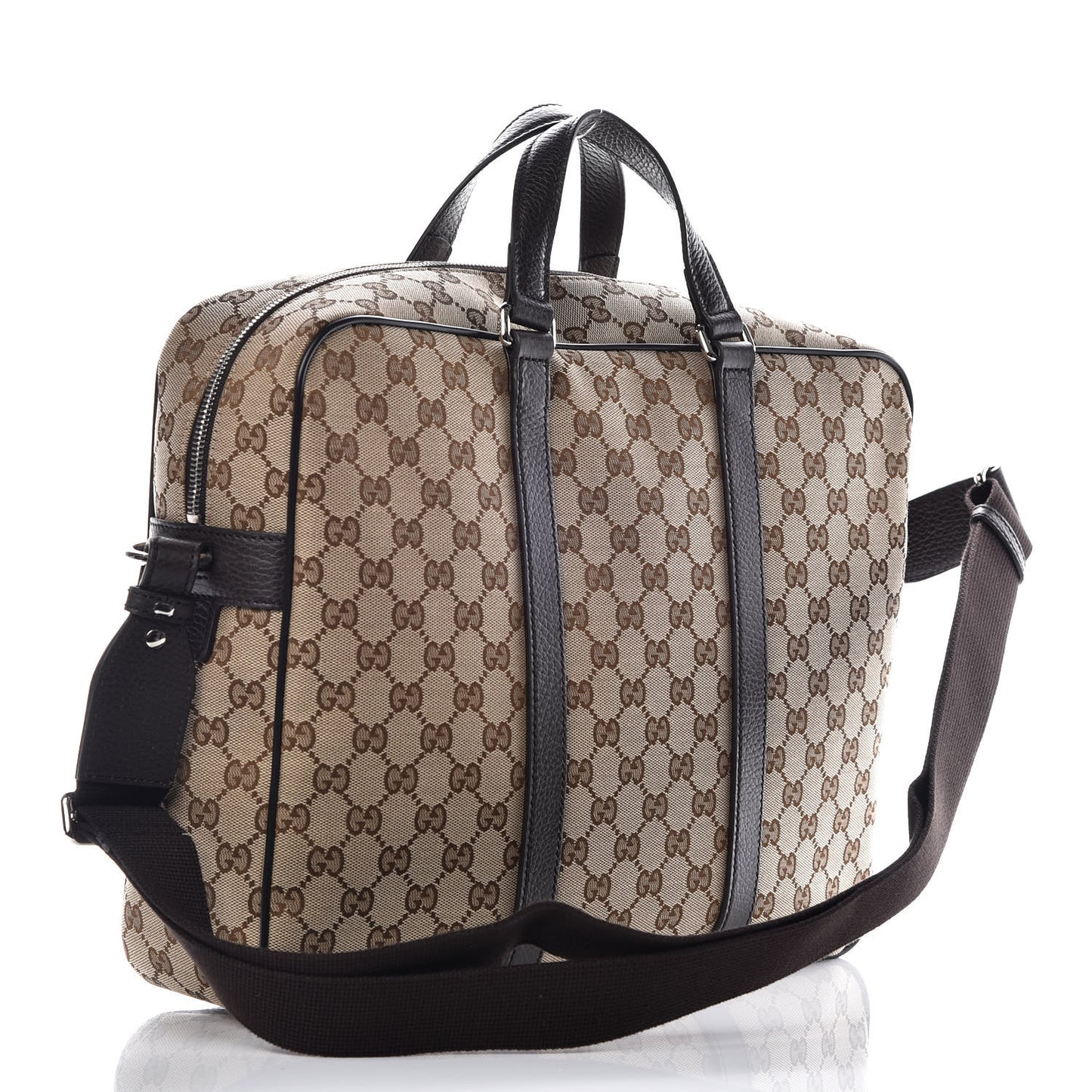 Monogram Briefcase Dark Brown