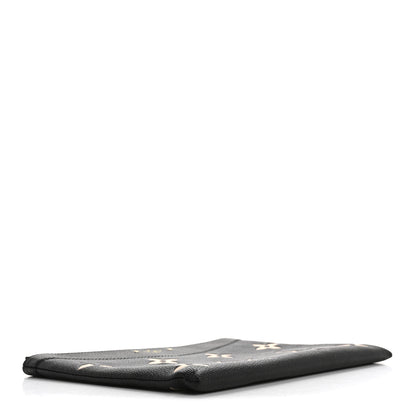 Louis Vuitton Empreinte Monogram Giant Daily Pouch Black Beige 4 of 10