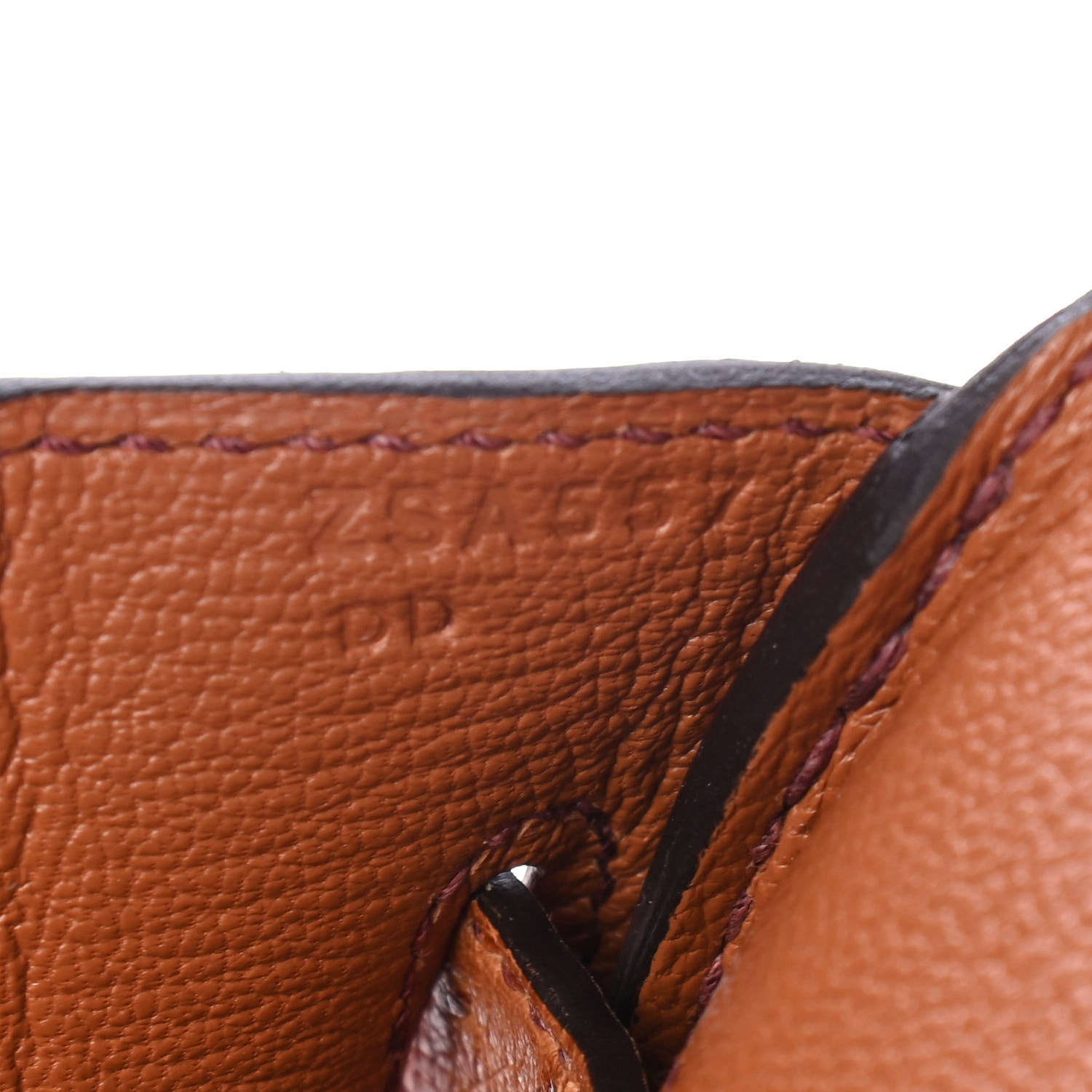 Hermes Ostrich Birkin 30 Cognac 6 of 10