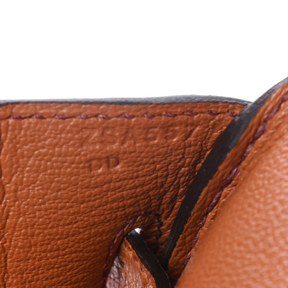 Hermes Ostrich Birkin 30 Cognac 6 of 10