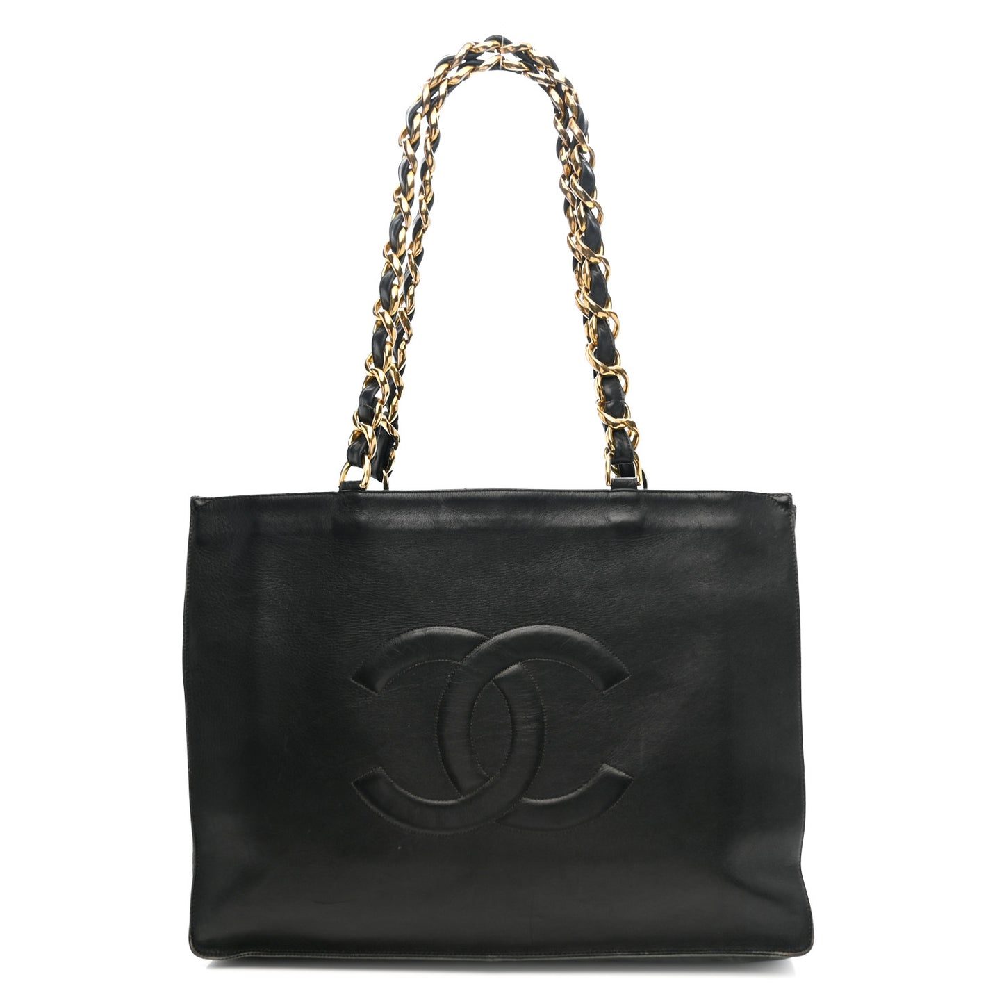 Lambskin CC Tote Black