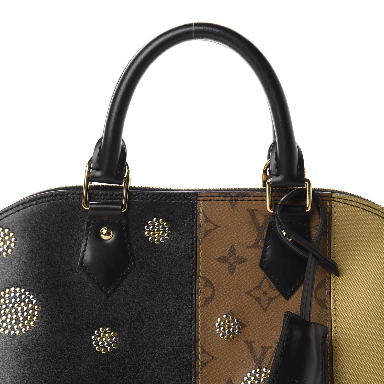 Louis Vuitton Reverse Monogram Studded Night Lights Alma PM 8 of 9