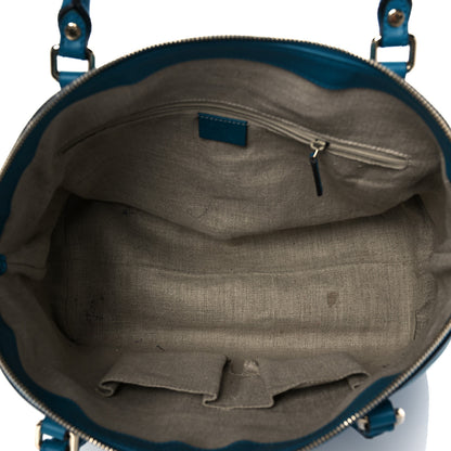 Gucci Soft Microguccissima Dome Satchel Deep Cobalt 5 of 11