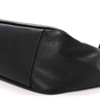 Saint Laurent Grained Deerskin Bea Tote Black 9 of 9