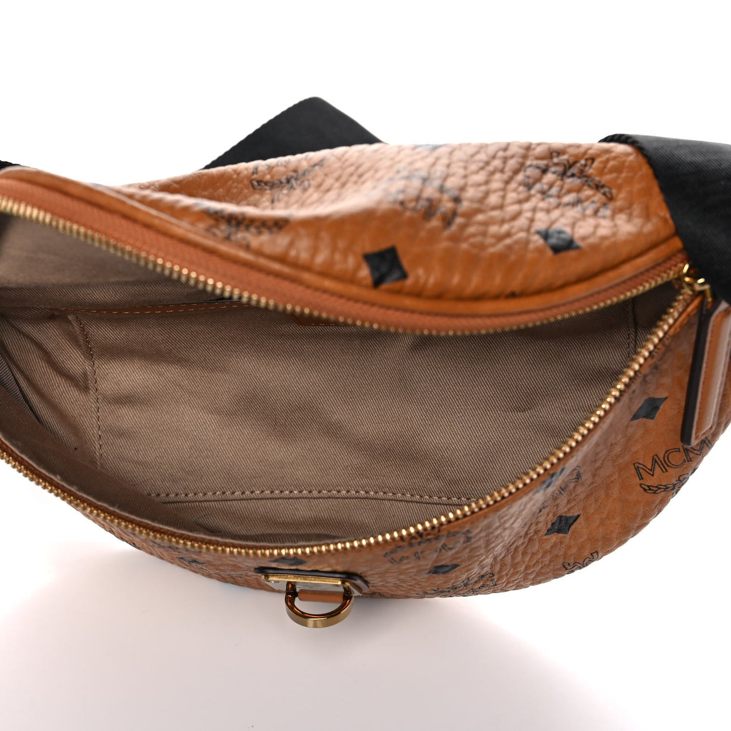 Visetos Medium Fusten Belt Bag Cognac
