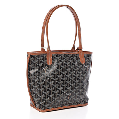 Goyard Goyardine Reversible Mini Anjou Black Gold 5 of 17