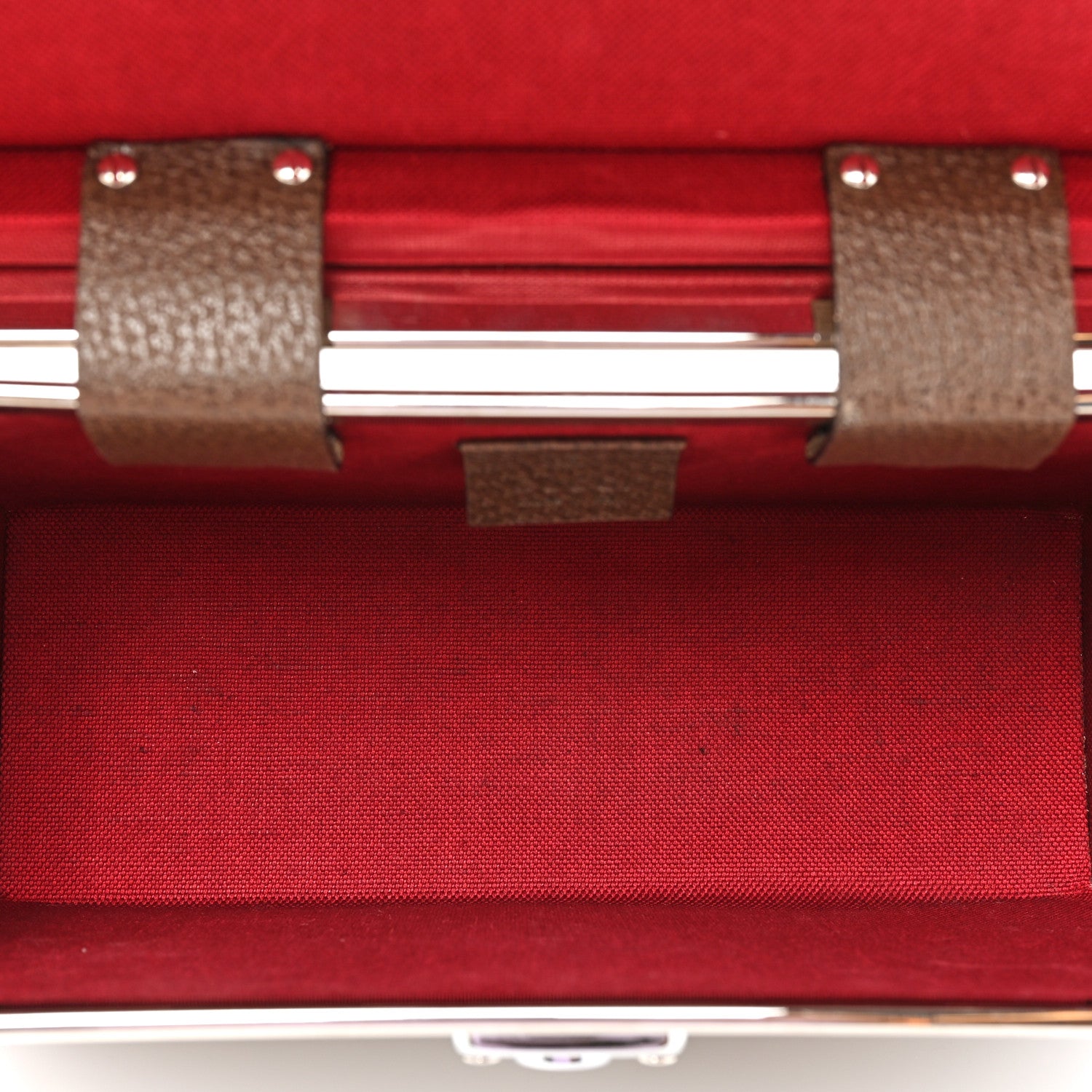 Gucci GG Supreme Monogram Globe-Trotter Beauty Case Brown 5 of 12