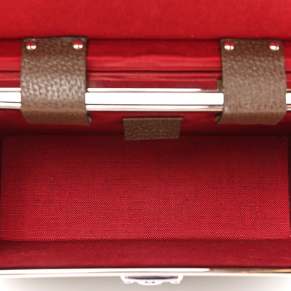 Gucci GG Supreme Monogram Globe-Trotter Beauty Case Brown 5 of 12