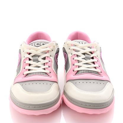 Gucci Dali Soft Calfskin Womens Mac80 Sneakers 38 Off White Grey Sky Light Rose 3 of 9