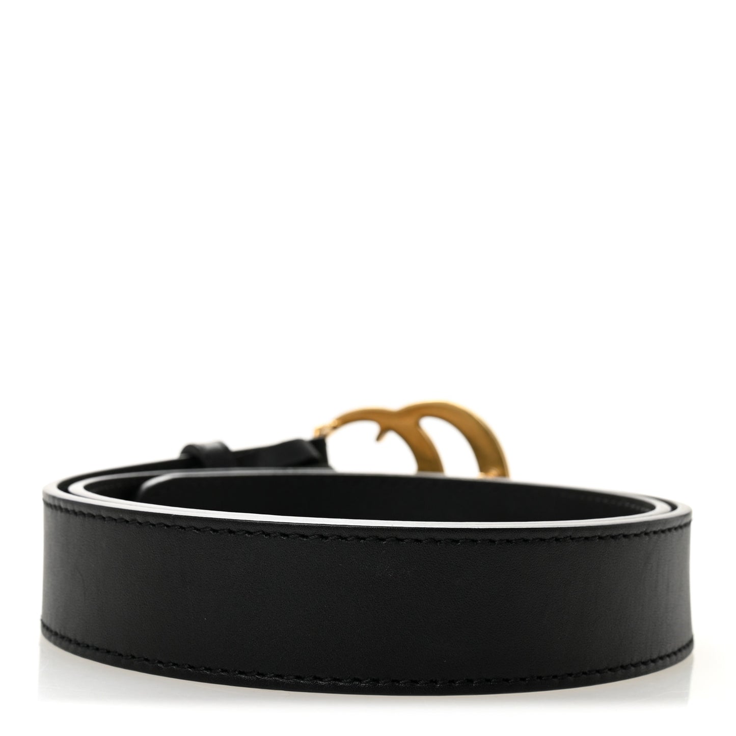 Calfskin Double G 30mm Belt 75 30 Black