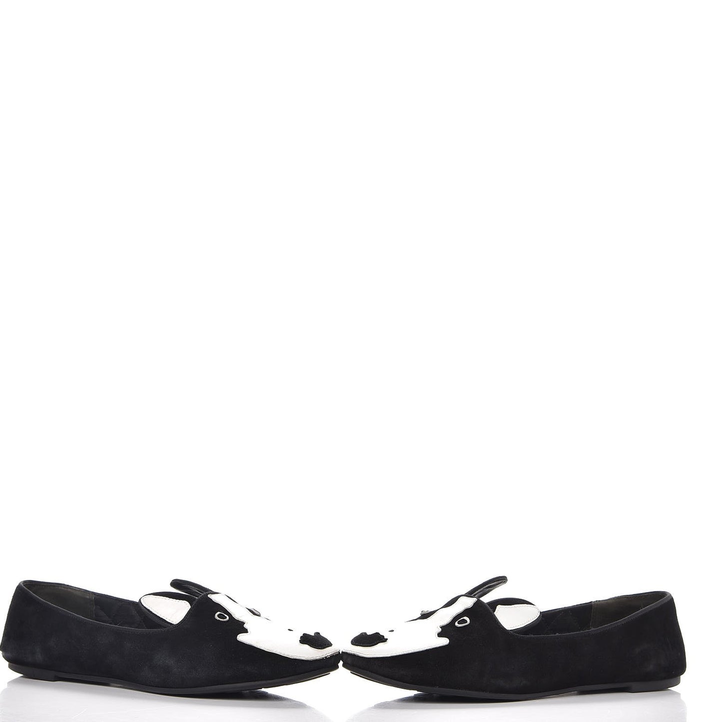 MARC By Suede Neville Dog Loafers 38.5 Black