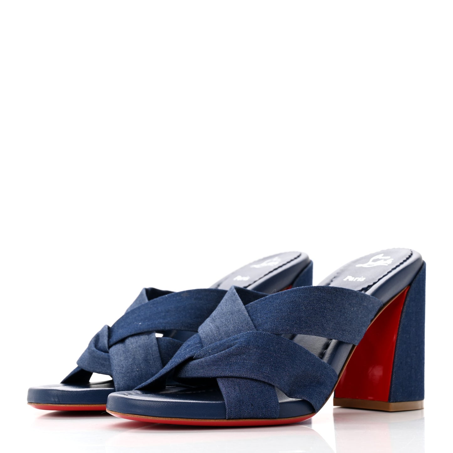 Denim Disco Club 85 Sandals 38.5 Blue