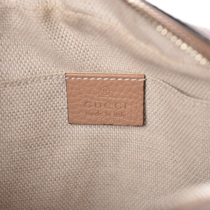 Gucci Pebbled Calfskin Small Soho Disco Bag Camelia 6 of 12