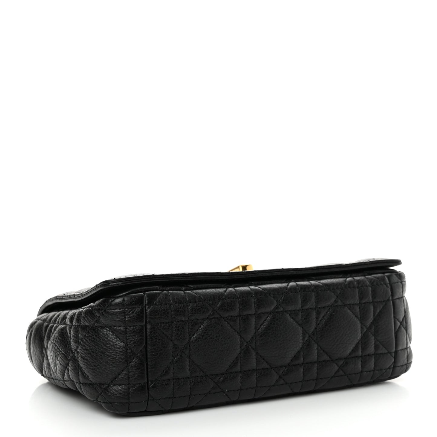 Calfskin Cannage Small Caro Bag Black