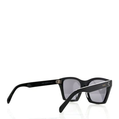 Celine Acetate Polarized Square Sunglasses CL40090F Black 4 of 7
