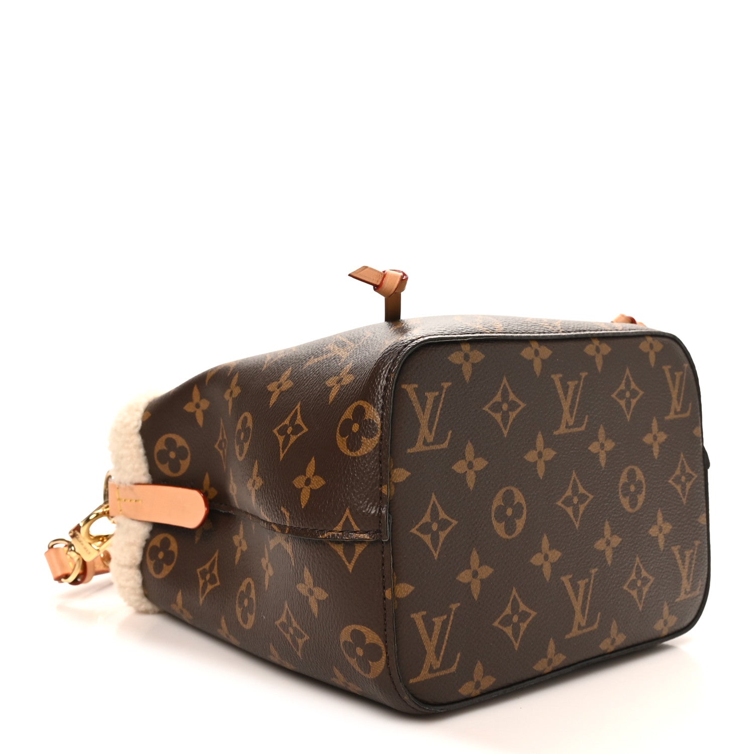 Louis Vuitton Monogram Shearling Cozygram Neonoe BB 4 of 9