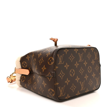 Louis Vuitton Monogram Shearling Cozygram Neonoe BB 4 of 9