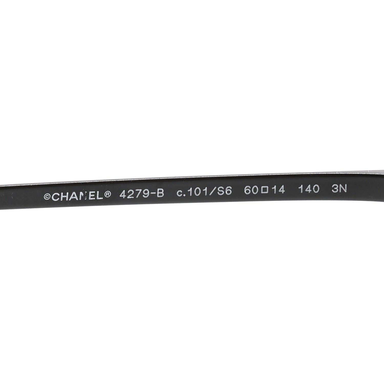 Chanel Metal Aviator Sunglasses 4279-B Black 5 of 10
