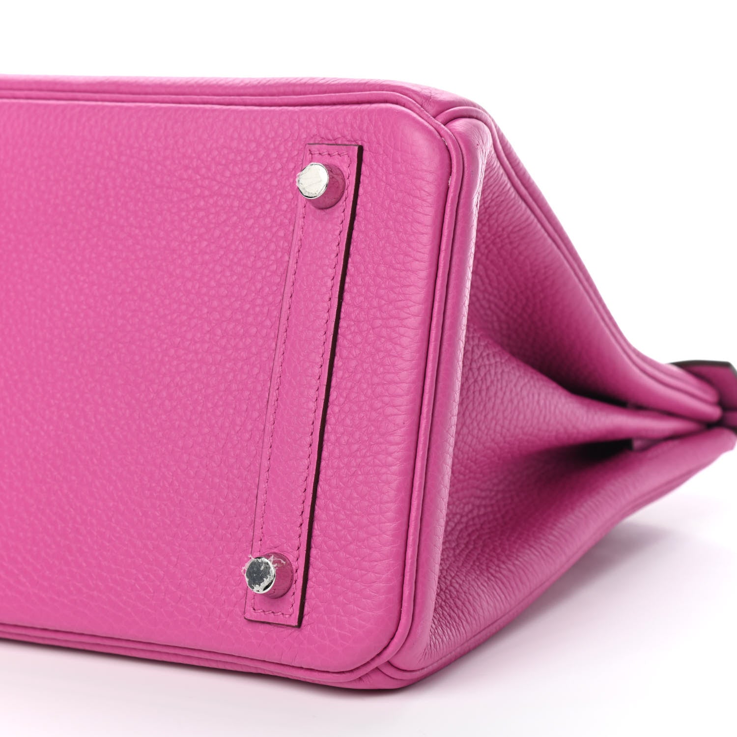 Hermes Taurillon Clemence Birkin 30 Magnolia 10 of 11