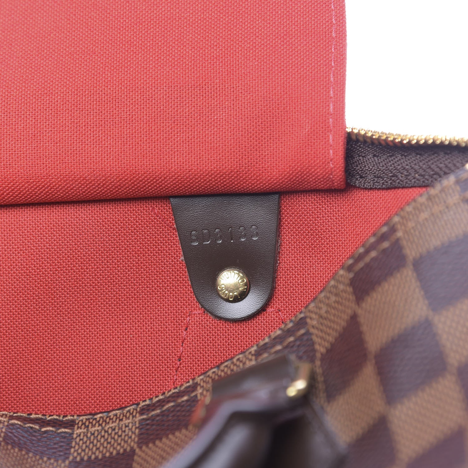 Louis Vuitton Damier Ebene Speedy Bandouliere 30 8 of 12