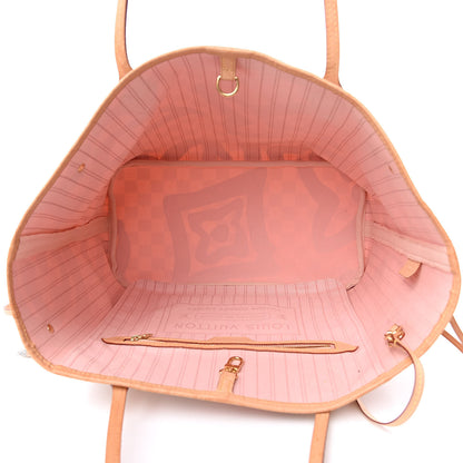 Louis Vuitton Damier Azur Tahitienne Neverfull MM 5 of 22