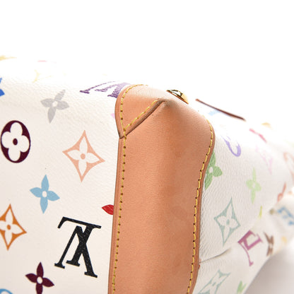 Louis Vuitton Monogram Multicolor Audra White 10 of 12
