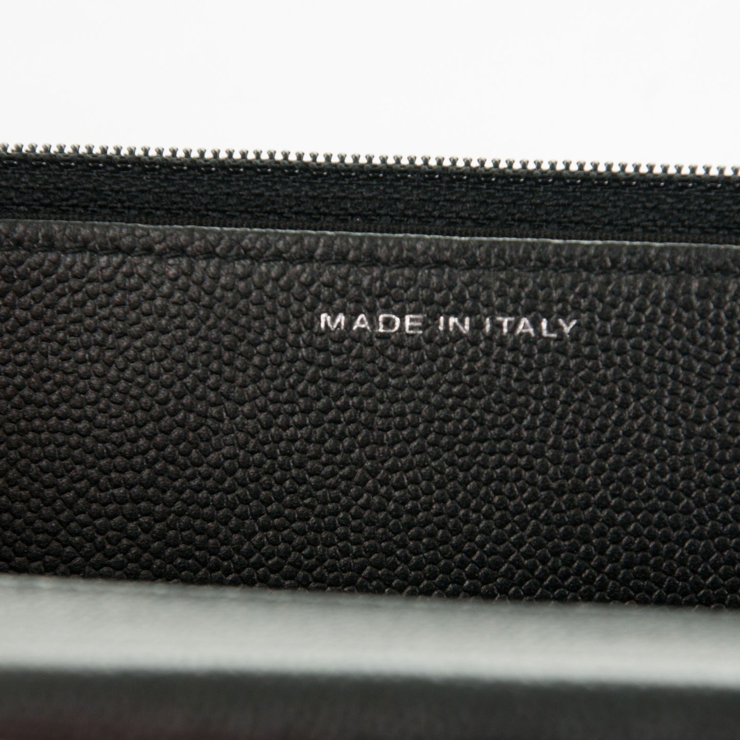 Calfskin Quilted Boy Wallet On Chain WOC So Black