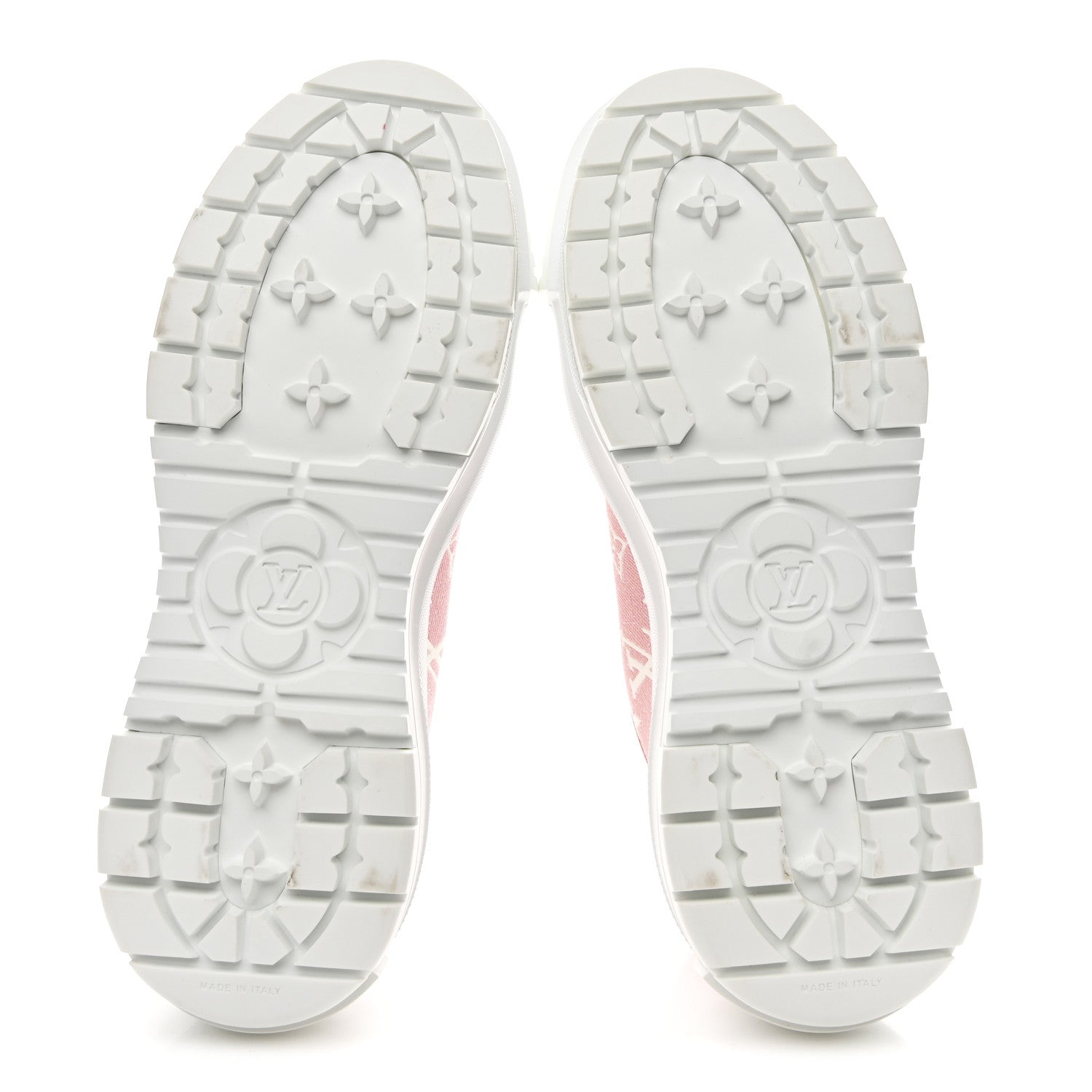 Louis Vuitton Denim Monogram Squad Sneakers 38.5 Pink 38.5 Pink 6 of 10