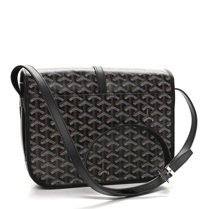 Goyard Goyardine Belvedere II MM Messenger Bag Black 3 of 9