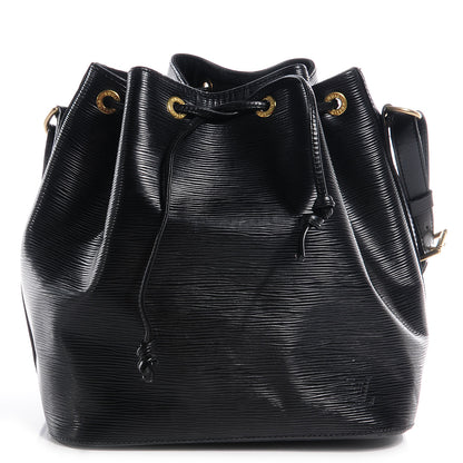 Louis Vuitton Epi Petit Noe Black 1 of 7