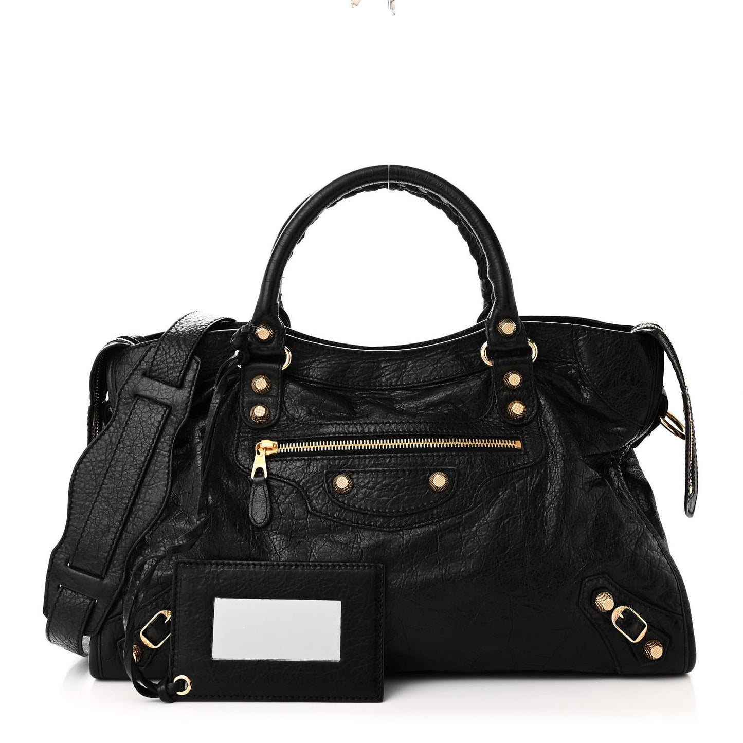 Agneau Giant 12 Gold Hardware City Black