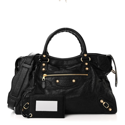 Balenciaga Agneau Giant 12 Gold Hardware City Black 3 of 11