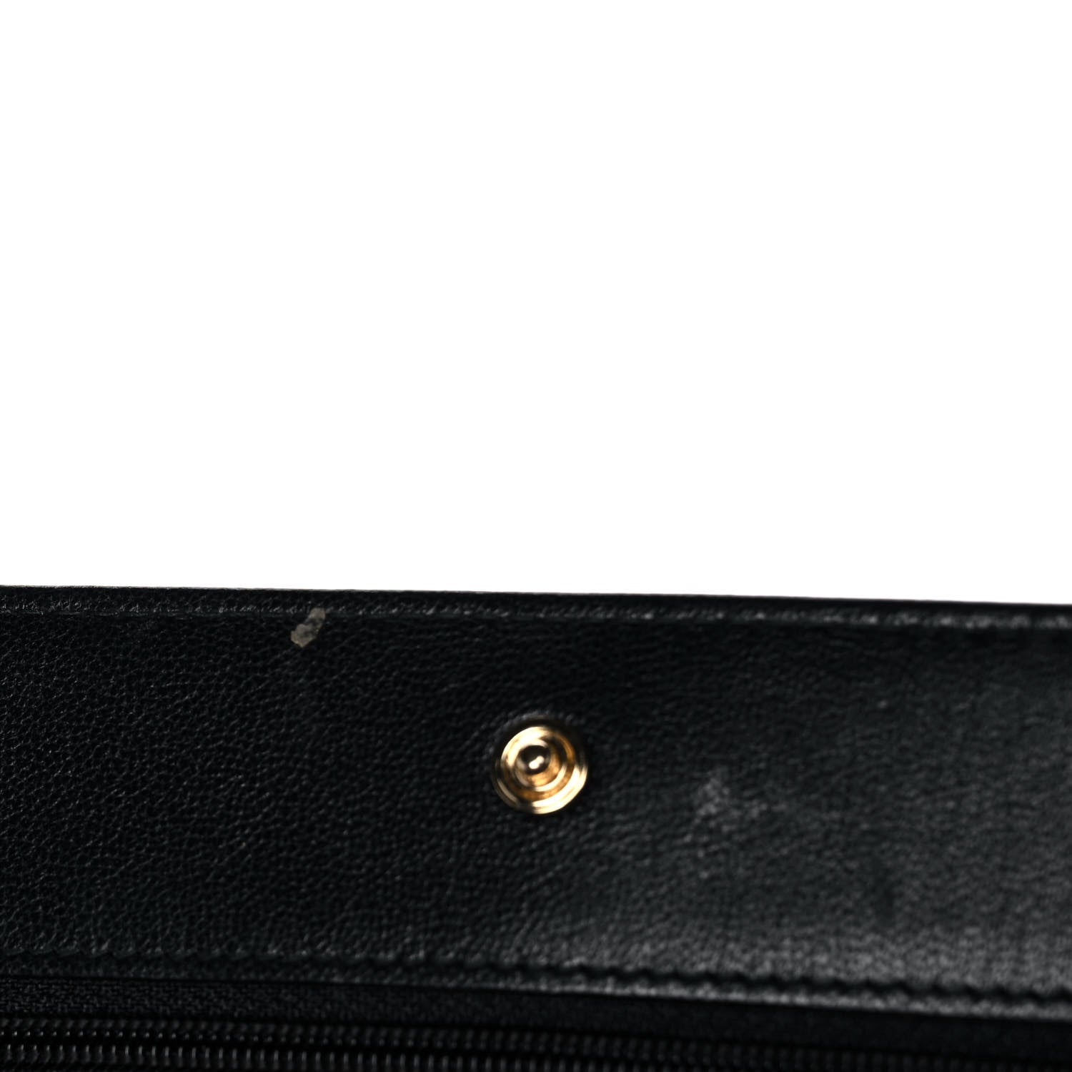 Chanel Sheepskin Quilted Mini Vintage Mademoiselle Wallet On Chain WOC Black 11 of 12