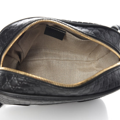 Gucci Microguccissima Mini Bree Messenger Bag Black 5 of 7